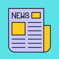 Doodle of a newspaper