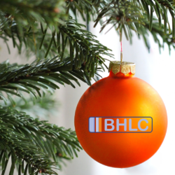 Picture of bauble with BHLC logo