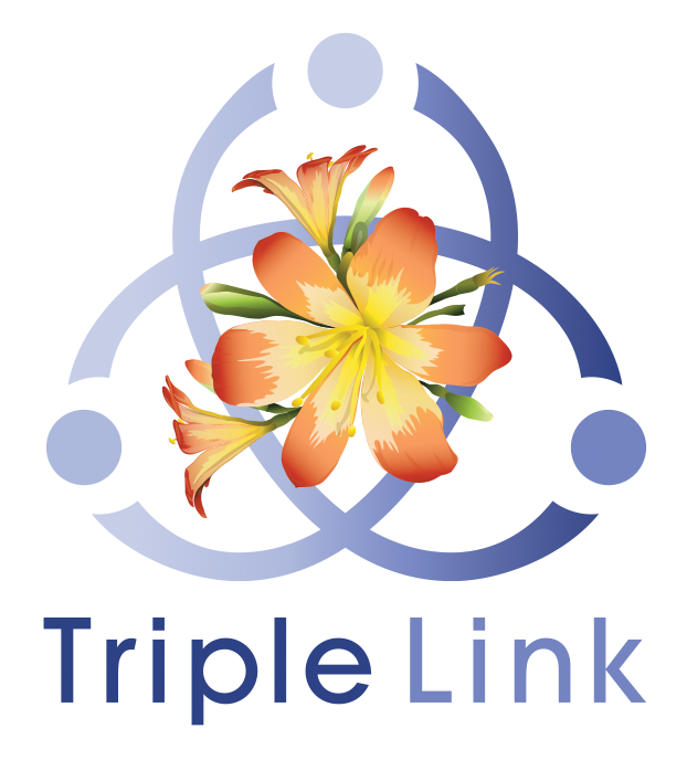 Triple link logo