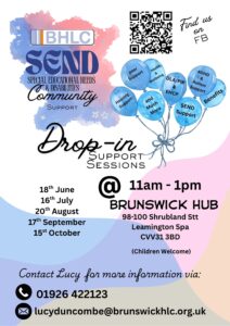 Brunswick Hub drop in poster